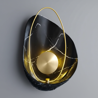 Artisan Shell | Kinkiet Ścienny z Marmuru 27 cm