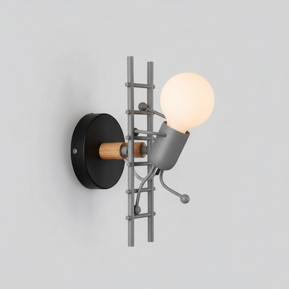 Kinkiet Retro Iron Art | Kinkiet Ścienny do Schodów