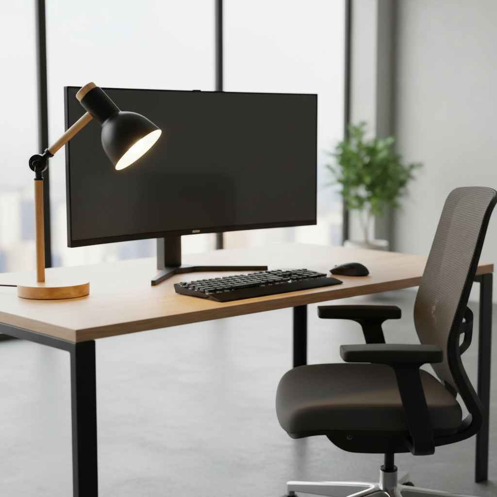 Lampa Stołowa Brilliance Czarna | Lampy Stołowe do Salonu