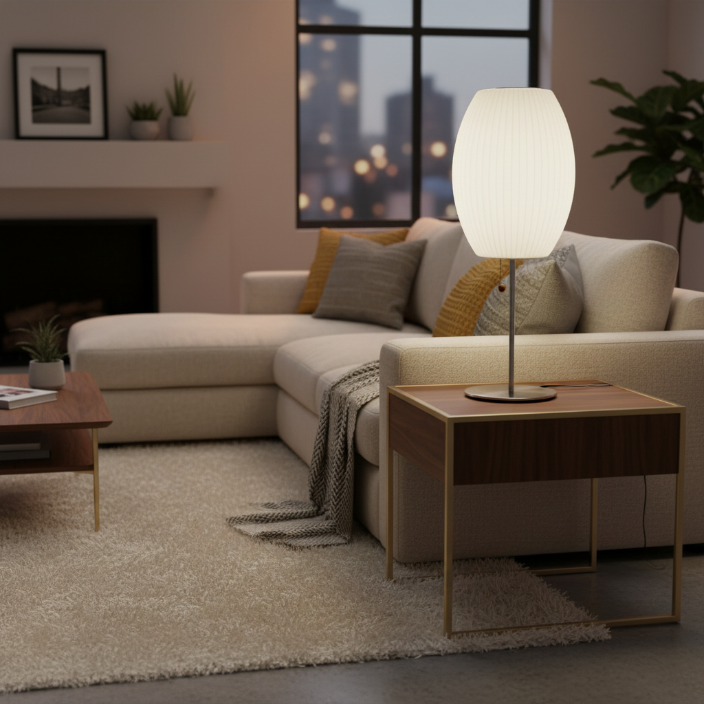 Lampa Stołowa Retro Bubble Glow | Lampy Stołowe do Salonu