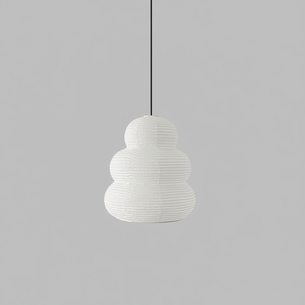 Lampa Wisząca Akari Gourd Washi | Żyrandol do Salonu