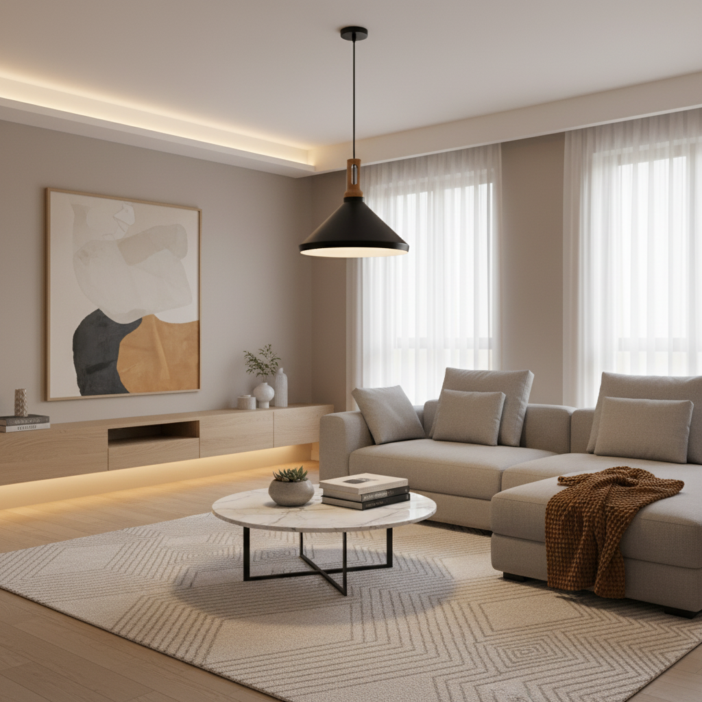 Lampa Wisząca Anitra Nordic Cone | Oświetlenie do Salonu