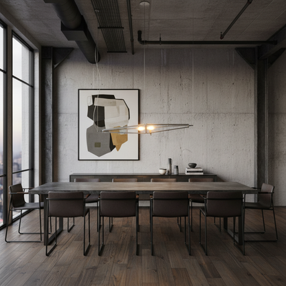 Lampa Wisząca Arco | Nowoczesny Styl Architektoniczny