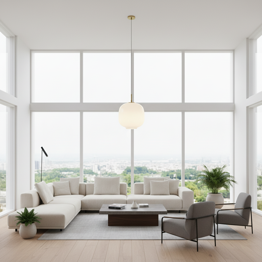 Lampa Wisząca Gia | Minimalistyczna Lampa do Salonu