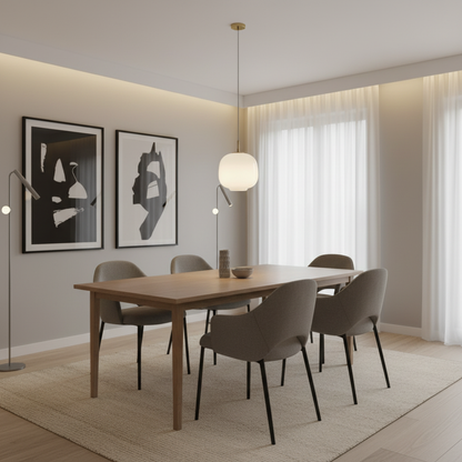Lampa Wisząca Gia | Minimalistyczna Lampa do Salonu